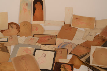 Karel Van Belle collection of drawings