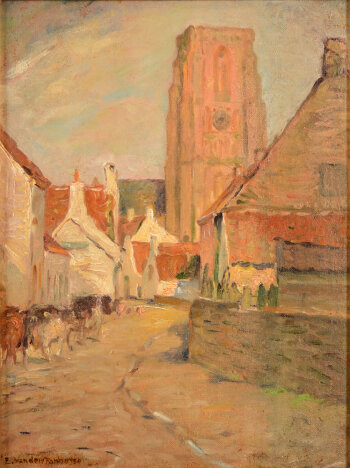 Ernest Van Den Panhuysen view of Lissewege