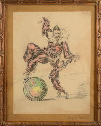 Georges Van der Straeten First World War caricature