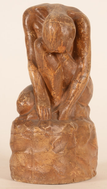 Armand Van Muylem crouching woman