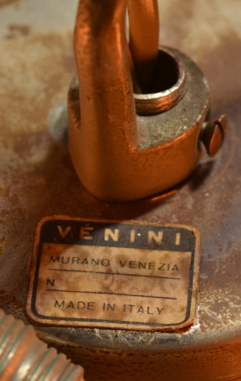 Carlo Scarpa Venini Polyhedra chandelier