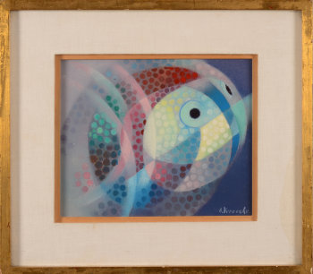 Amand Vereecke abstract fish