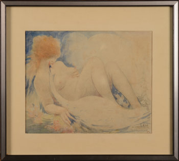 Emile Vermeersch Leda and the swan