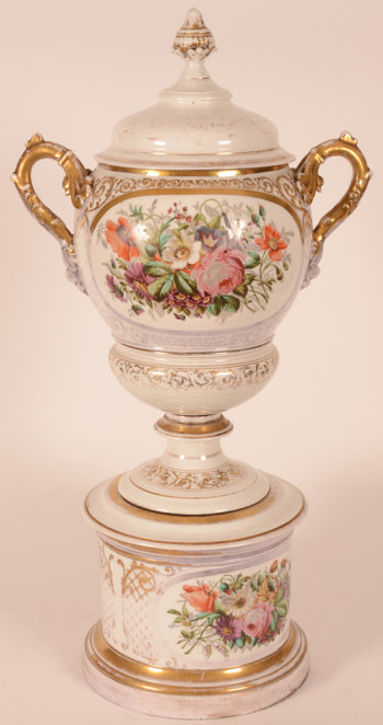 Asclepios vase porcelain