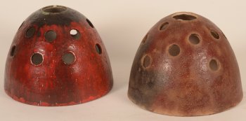 Vintage ceramic lamp shades