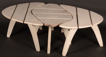 Set of garden tables