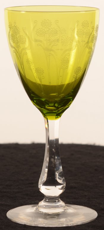 Val Saint-Lambert Leon Ledru art nouveau green 138