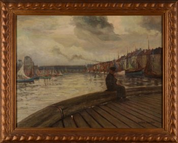 Arthur Willaert Estacade au port