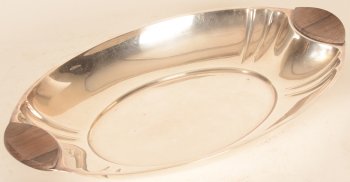Wolfers Freres silver art deco basket
