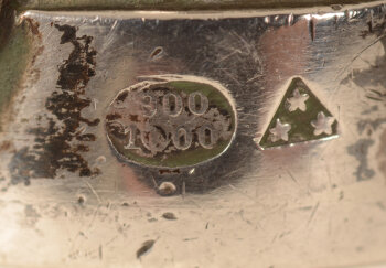 Wolfers Frères rare silver wax seal stamp