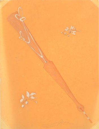 Philippe Wolfers drawing fan