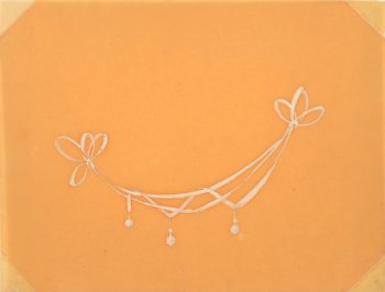 Philippe Wolfers drawing corsage jewel