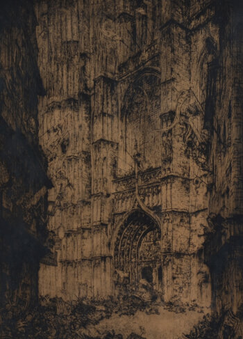 Jules De Bruycker la Cathédrale d'Anvers