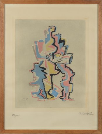 Ossip Zadkine La Femme Assise 1966