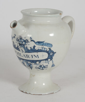 Delft Syrup Jar