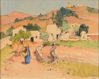 Arie J. Zwart view from Ibiza